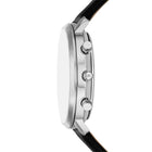 Ανδρικό Ρολόι Michael Kors Blake MK9208 με Μαύρο Δερμάτινο Λουράκι & Μαύρο Καντράν