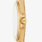 Ανδρικό Ρολόι Michael Kors Callum MK9288 με Χρυσό Μπρασελέ & Μαύρο Καντράν