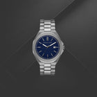 Ανδρικό Ρολόι Michael Kors Callum MK9290 με Ανθρακί Μπρασελέ & Μπλε Καντράν