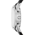 Ανδρικό Ρολόι Michael Kors Lexington MK9256 Χρονογράφος με Μαύρο Λουράκι & Μαύρο Καντράν
