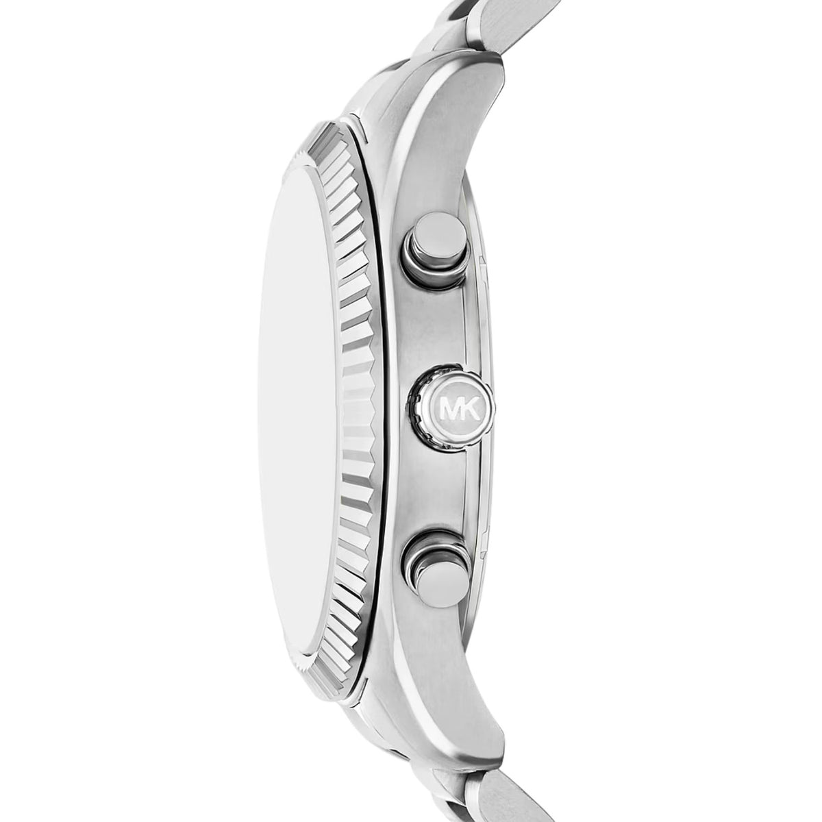 Ασημί κάσα του ανδρικού ρολογιού Michael Kors Lexington MK9264