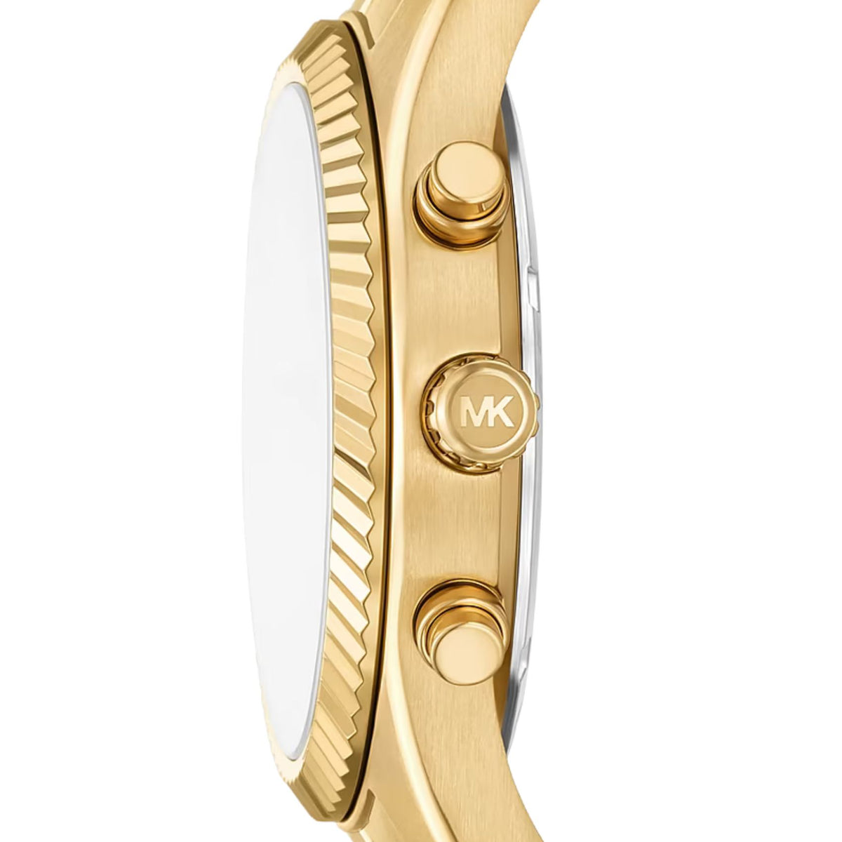 Χρυσό ατσάλινο μπρασελέ ρολογιού Michael Kors Lexington MK9276