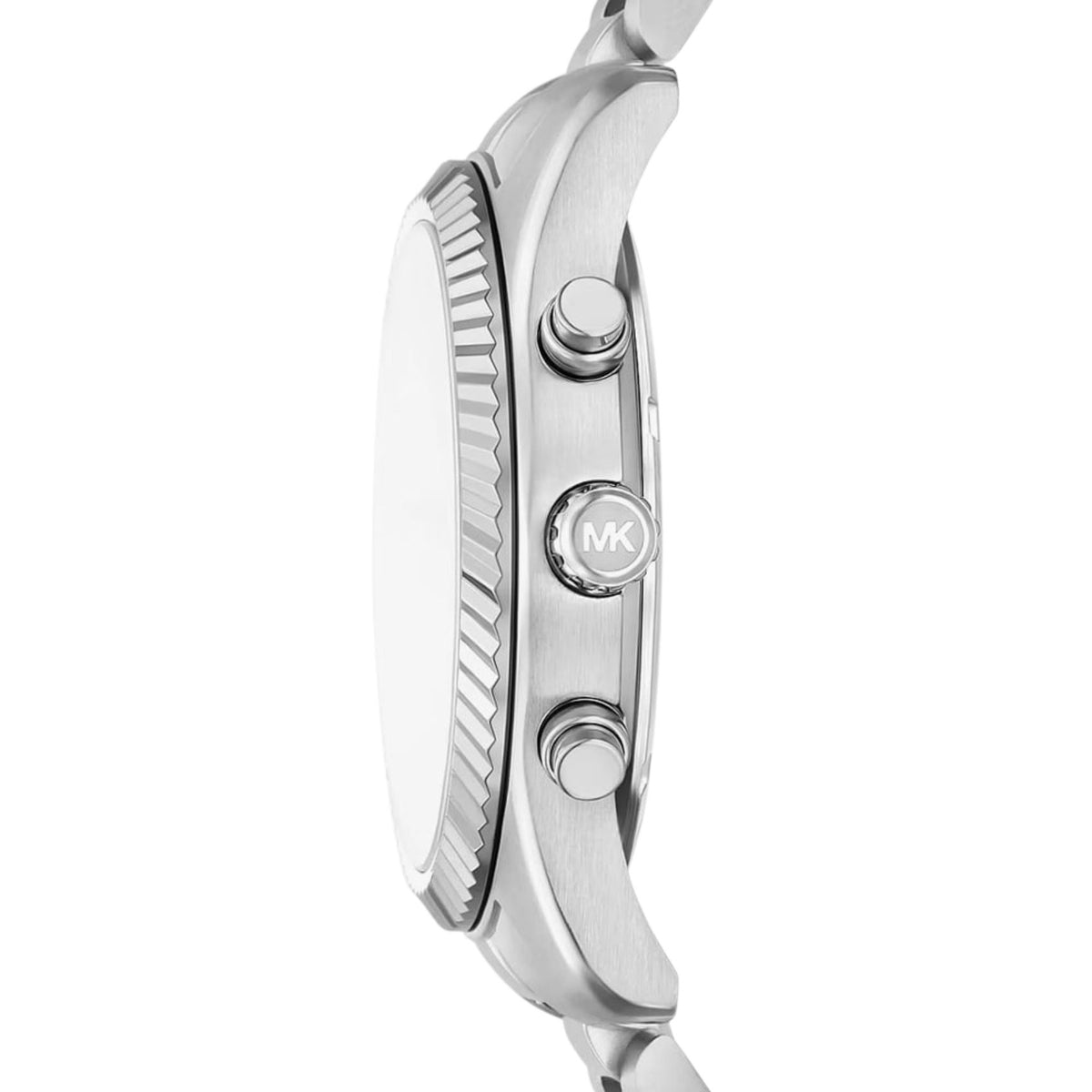 Ασημί κάσα του ανδρικού ρολογιού Michael Kors Lexington MK9278