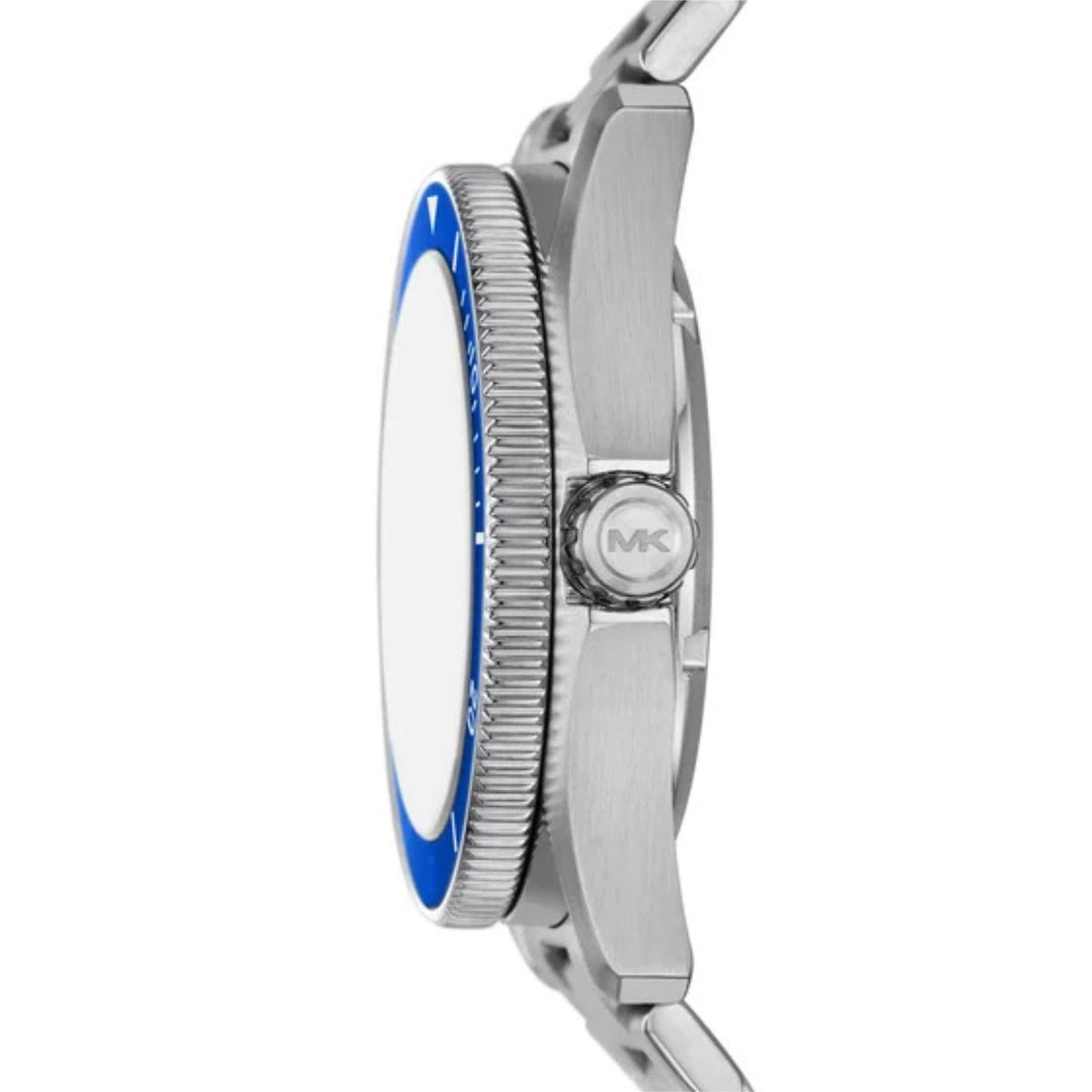 Ασημί ατσάλινο μπρασελέ ρολογιού Michael Kors Maritime MK9160