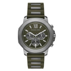 Ανδρικό Ρολόι Michael Kors Prescott MK9263 Χρονογράφος με Πράσινο Λουράκι & Πράσινο Καντράν