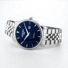 Aνδρικό Ρολόι Roamer Classico Gents 971856-41-45-50 Με Ασημί Ατσάλινο Μπρασελέ