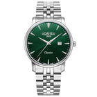 Aνδρικό Ρολόι Roamer Classico Gents 971856-41-75-50 Με Ασημί Ατσάλινο Μπρασελέ