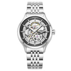 Ρολόι Roamer Competence Skeleton IV 101984-41-85-10 Αυτόματο Με Ασημί Μπρασελέ