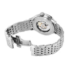Ρολόι Roamer Competence Skeleton IV 101984-41-85-10 Αυτόματο Με Ασημί Μπρασελέ