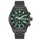 Ανδρικό Ρολόι Timberland Ashmont TDWGI0109304 με Ανθρακί Μπρασελέ & Πράσινο Καντράν