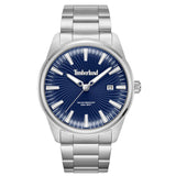 Ρολόι Timberland Birch Road TDWGH0083104 Με Ασημί Μπρασελέ Και Μπλε Καντράν