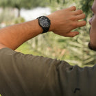 Ρολόι Timberland Carrigan TDWGQ00942X0 Με Καφέ Λουράκι & Μαύρο Καντράν