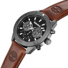 Ρολόι Timberland Carrigan TDWGQ00942X0 Με Καφέ Λουράκι & Μαύρο Καντράν