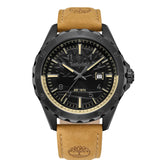 Ρολόι Timberland Day Pond TDWGB0055803 Με Ταμπά Δερμάτινο Λουράκι Και Μαύρο Καντράν