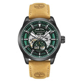 Ρολόι Timberland Henniker Automatic TDWGE0055202 Με Ταμπά Δερμάτινο Λουράκι Και Skeleton Καντράν