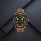 Ρολόι Timberland Henniker II TDWGF0028706M Με Καφέ Λουράκι & Καφέ Καντράν