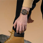 Ρολόι Timberland Henniker II TDWGF0028706M Με Καφέ Λουράκι & Καφέ Καντράν