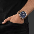 Ρολόι Timberland Henniker II TDWGF2201106M Με Καφέ Λουράκι & Μπλε Καντράν
