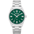 Ανδρικό Ρολόι Timberland Midnight Mine TDWGG0094802 με Ασημί Μπρασελέ & Πράσινο Καντράν