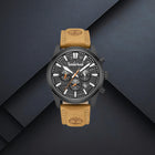 Ανδρικό Ρολόι Timberland Northbridge TDWGF0009608 Με Ταμπά Λουράκι & Μαύρο Καντράν