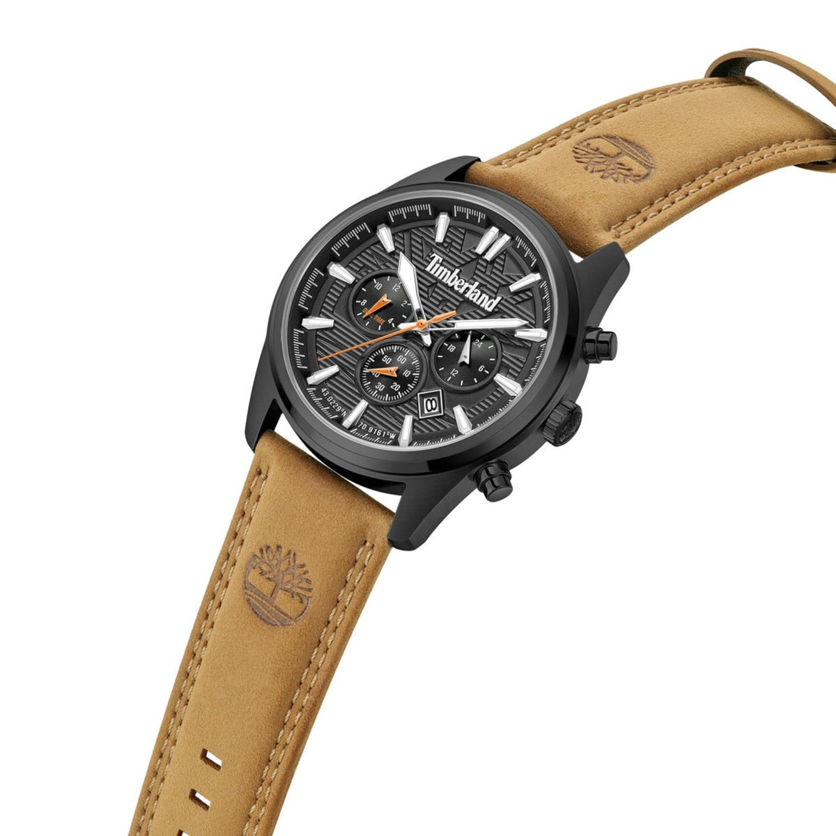 Ταμπά δερμάτινο λουράκι ρολογιού Timberland Northbridge TDWGF0009608