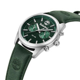 Πλάγια όψη του Timberland Northbridge TDWGF0041203 με πράσινο λουράκι και πράσινο καντράν.