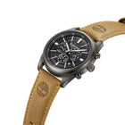 Ρολόι Timberland Northbridge TDWGF0041205 Με Καφέ Δερμάτινο Λουράκι Και Μαύρο Καντράν