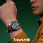 Ρολόι Timberland Northbridge TDWGF0041206 Με Καφέ Λουράκι & Πράσινο Καντράν