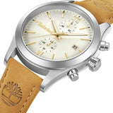 Πλάγια όψη του Timberland Ripgorge TDWGC0075202 με ταμπά λουράκι και λευκό καντράν.