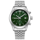 Ρολόι Timberland Ripgorge TDWGI0075205 Με Ασημί Μπρασελέ και Πράσινο Καντράν