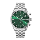 Ρολόι Timberland Sheepscot TDWGI0068703 Με Ασημί Μπρασελέ και Πράσινο Καντράν