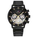 Ανδρικό Ρολόι Tommy Hilfiger Legend 1710706 Με Μαύρο Μπρασελέ