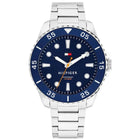 Ανδρικό Ρολόι Tommy Hilfiger Oceanic 1792202 Με Ασημί Μπρασελέ