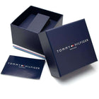 Ρολόι Tommy Hilfiger Remy 1792230 Με Ασημί Μπρασελέ & Πράσινο Καντράν