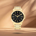 Ανδρικό Ρολόι Tommy Hilfiger Bruce 1792241 Με Χρυσό Μπρασελέ