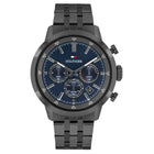 Ρολόι Tommy Hilfiger Kent 1710755 Με Γκρι Μπρασελέ & Μπλε Καντράν