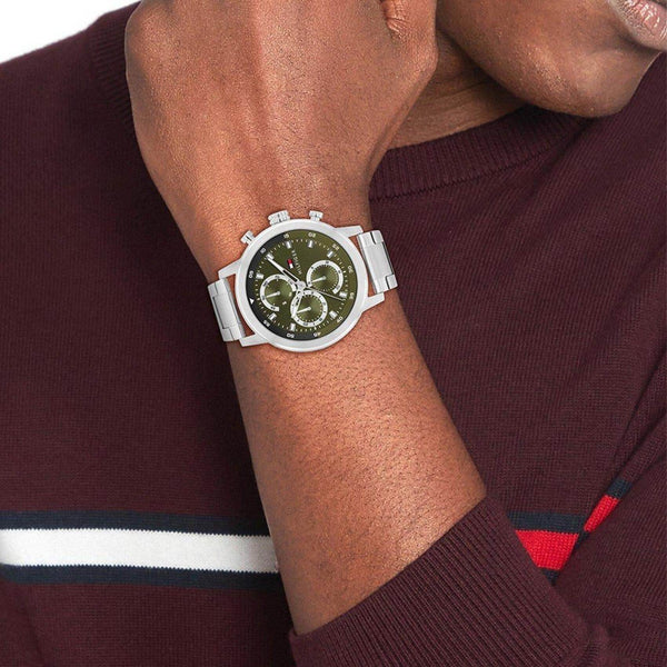 Ρολόι Tommy Hilfiger Rocky 1792180 Με Ασημί Μπρασελέ