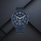 Ρολόι Tommy Hilfiger Tyson 1710705 Με Μπλε Μπρασελέ & Μπλε Καντράν