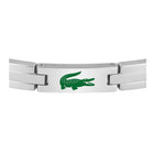 Ανδρικό Βραχιόλι Lacoste Stencil 2040625 Ασημί