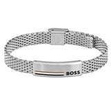 Ατσάλινο Βραχιόλι Boss 1580611  Άσημί