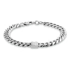 Ανδρικό Βραχιόλι Calvin Klein 35100091 Διπλό Ασημί