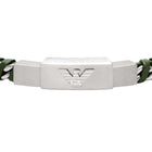 Ανδρικό Βραχιόλι Emporio Armani EGS3320040 Δερμάτινο Πράσινο