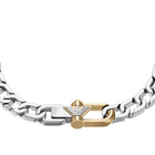 Ανδρικό Βραχιόλι Emporio Armani Eagle Logo EGS3370040 με Κρίκο