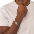 Ανδρικό Βραχιολι Emporio Armani EGS3041040 Ατσάλινο Ασημί