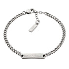 Ανδρικό Βραχιολι Emporio Armani EGS3189040 Ατσάλινο Ασημί
