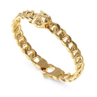 Ανδρικό Βραχιόλι Guess Panther JUMB06084JWYGS Χρυσό με Πάνθηρα