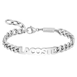 Ατσάλινο Βραχιόλι Lacoste 2040476 Ασημί Χειροπέδα