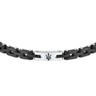Ανδρικό Βραχιόλι Maserati Ceramic JM425ATZ64 Δίχρωμο