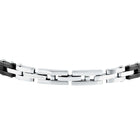 Ανδρικό Βραχιόλι Maserati Ceramic JM425ATZ64 Δίχρωμο