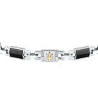 Ανδρικό Βραχιόλι Maserati Ceramic JM425ATZ69 Δίχρωμο
